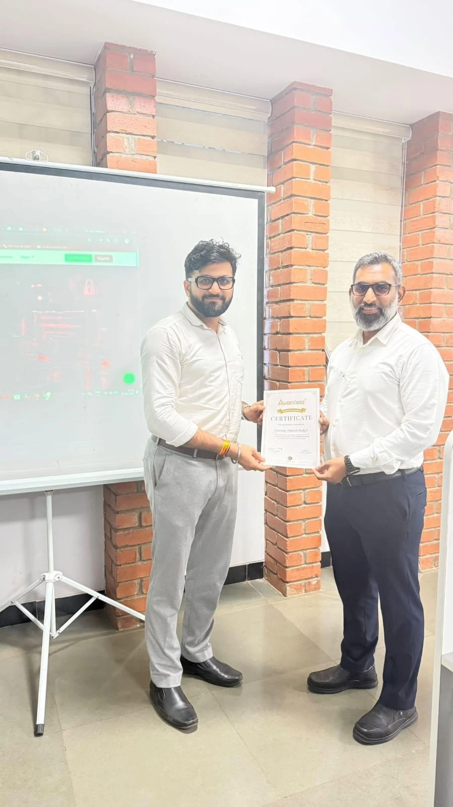 Hands-on AI tools session for faculties at Avanteia AI for Faculties Workshop Sai Nursing Institute